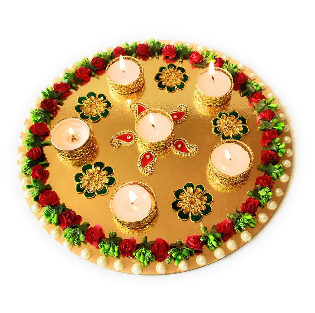 T Light Holder Rangoli TLT053