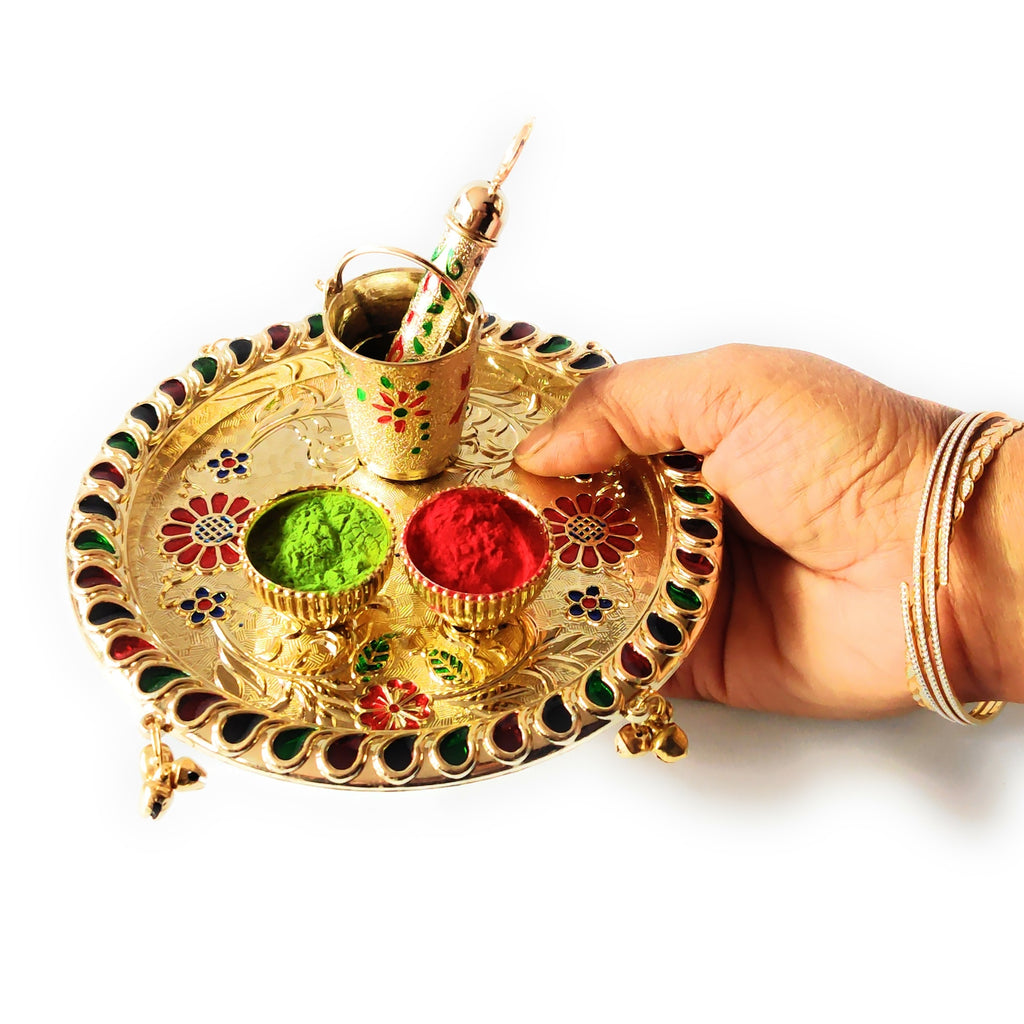 Plastic Meenakari Pichkari Balti Gift HL36