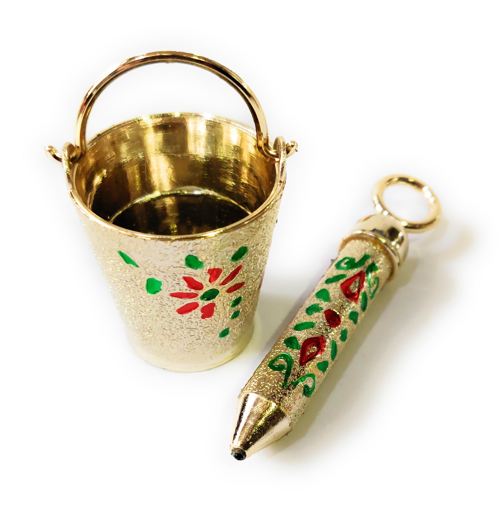 Plastic Meenakari Pichkari Balti HL35
