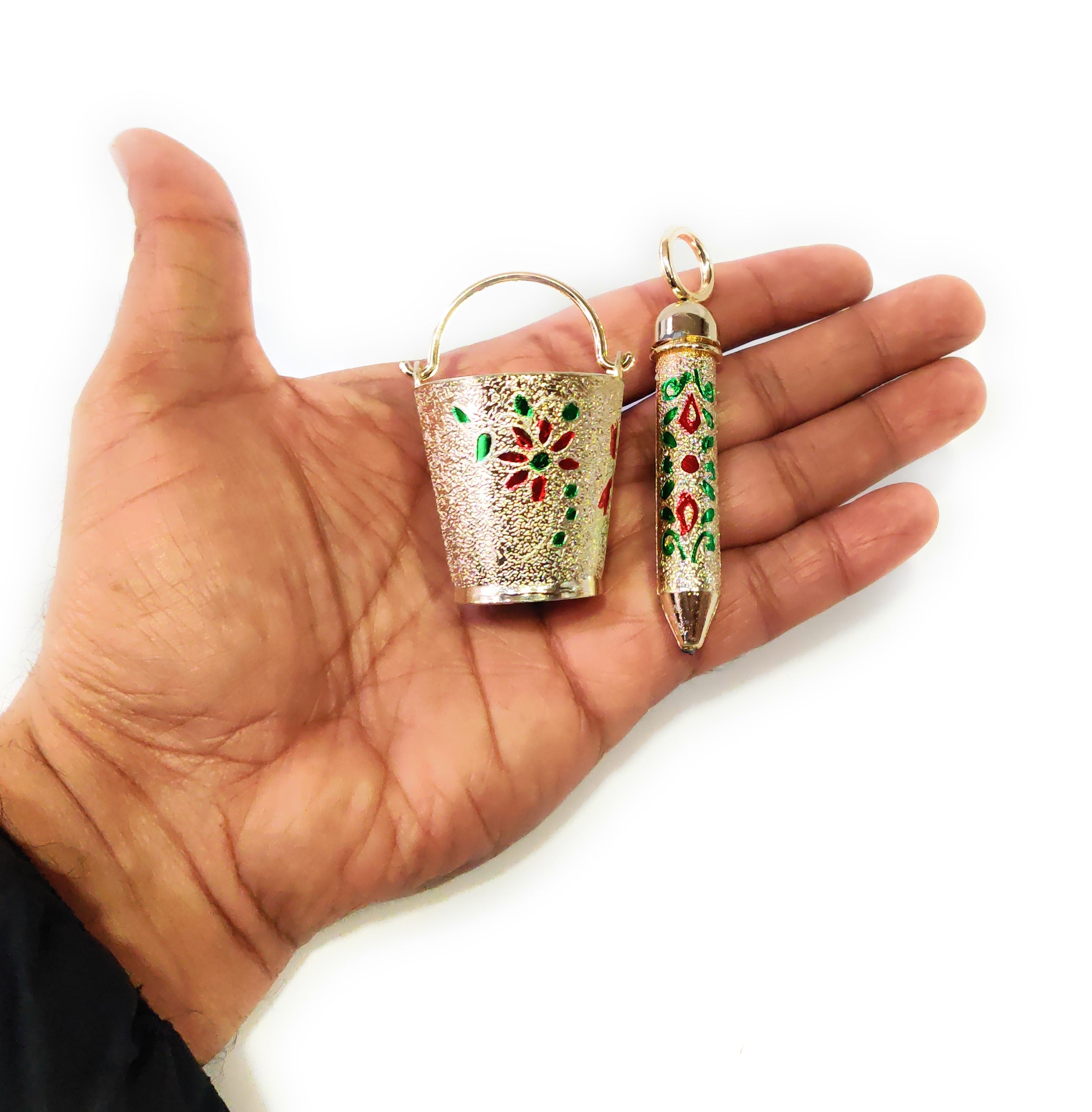 Plastic Meenakari Pichkari Balti HL35