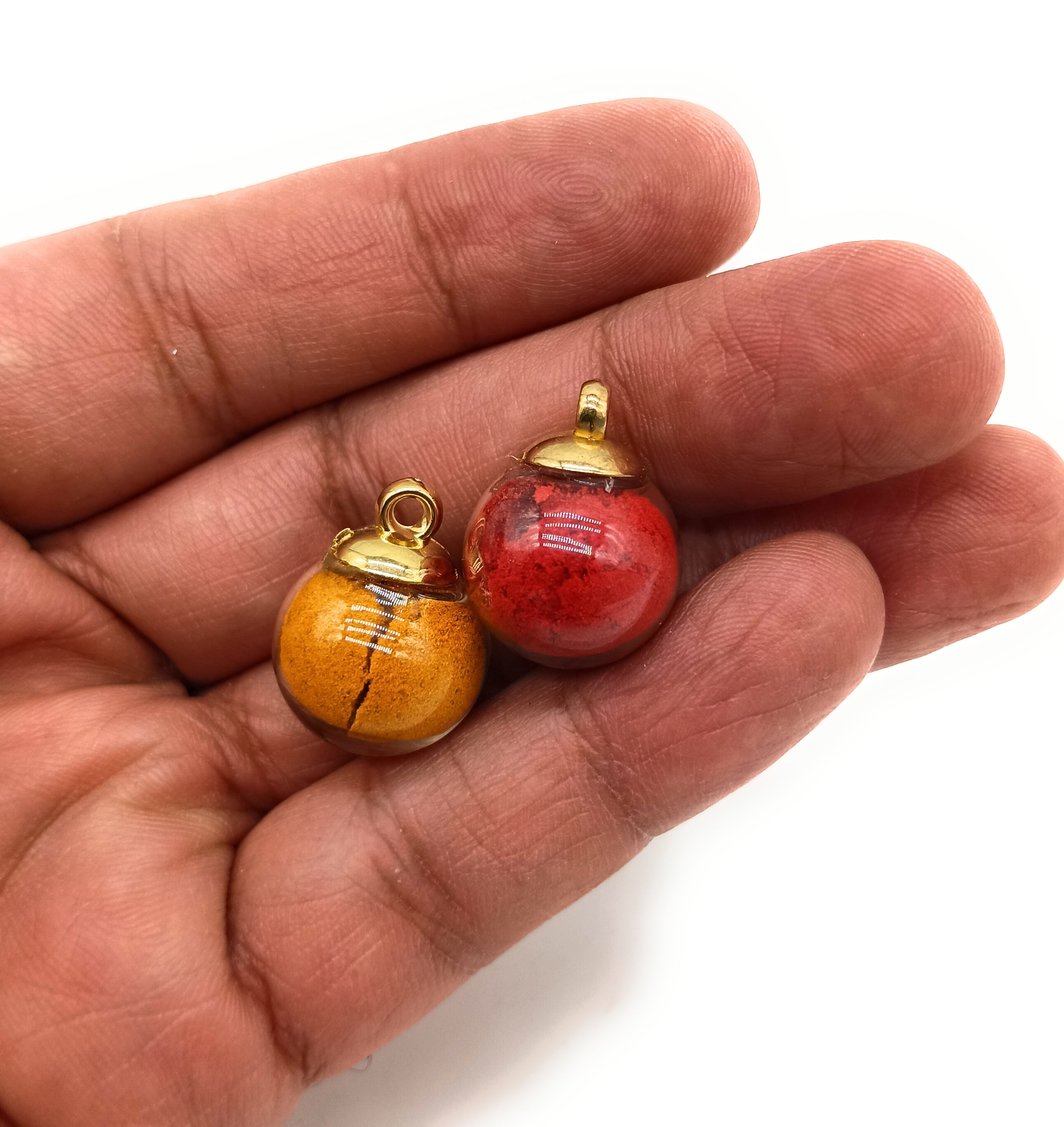 Haldi Roli unopenable dome bottle set