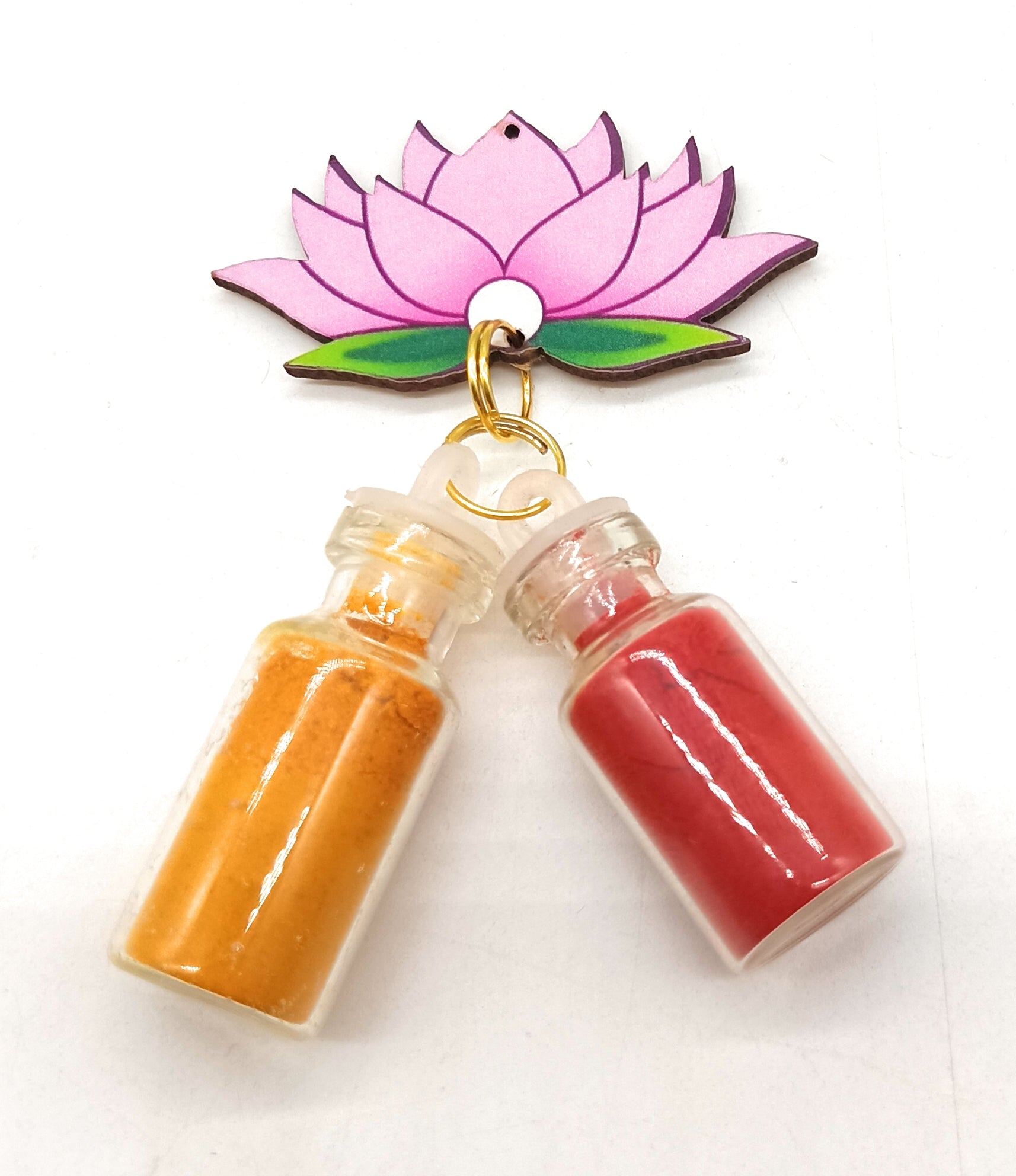 Haldi Kumkum with MDF Lotus