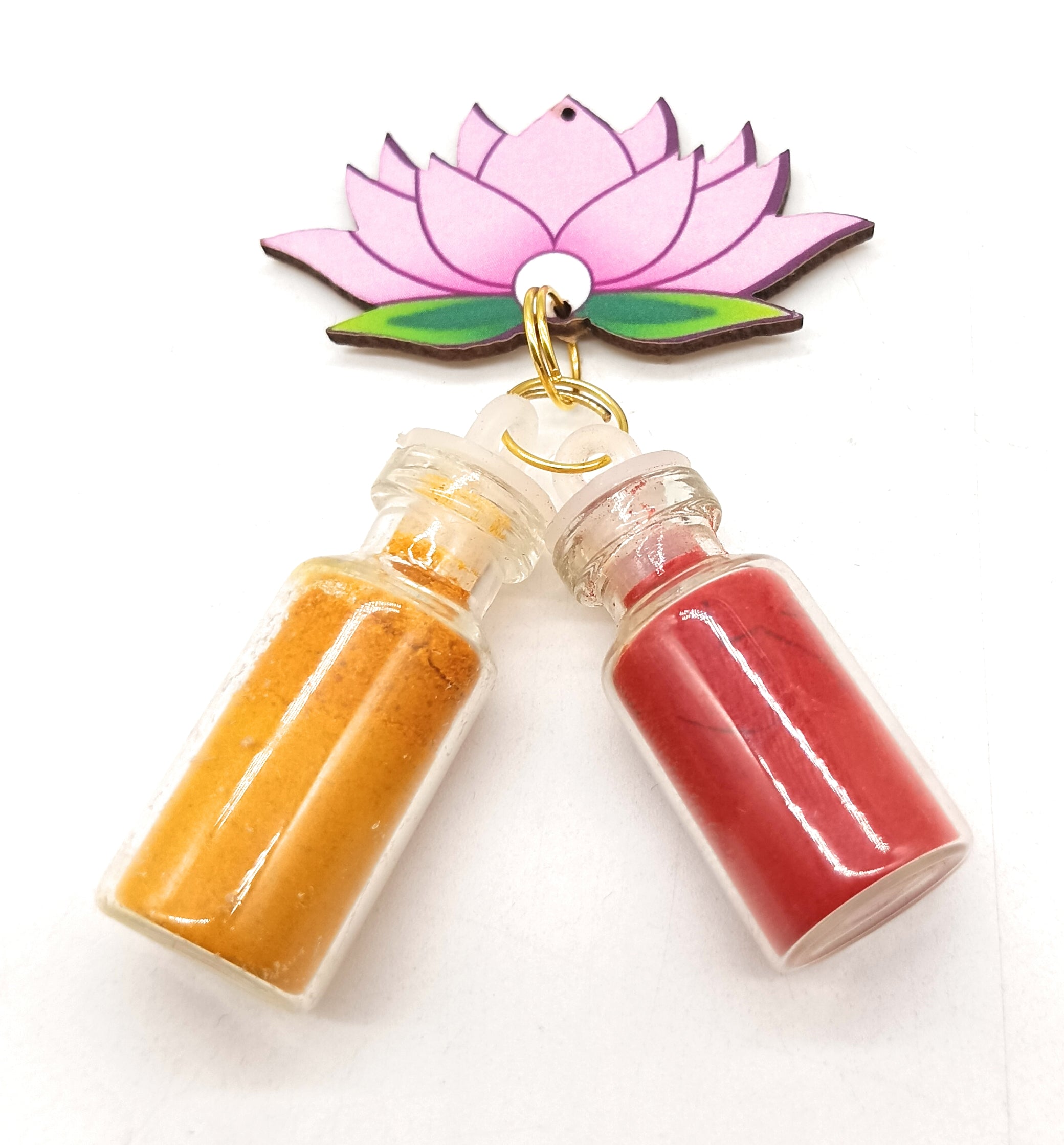 Haldi Kumkum with MDF Lotus