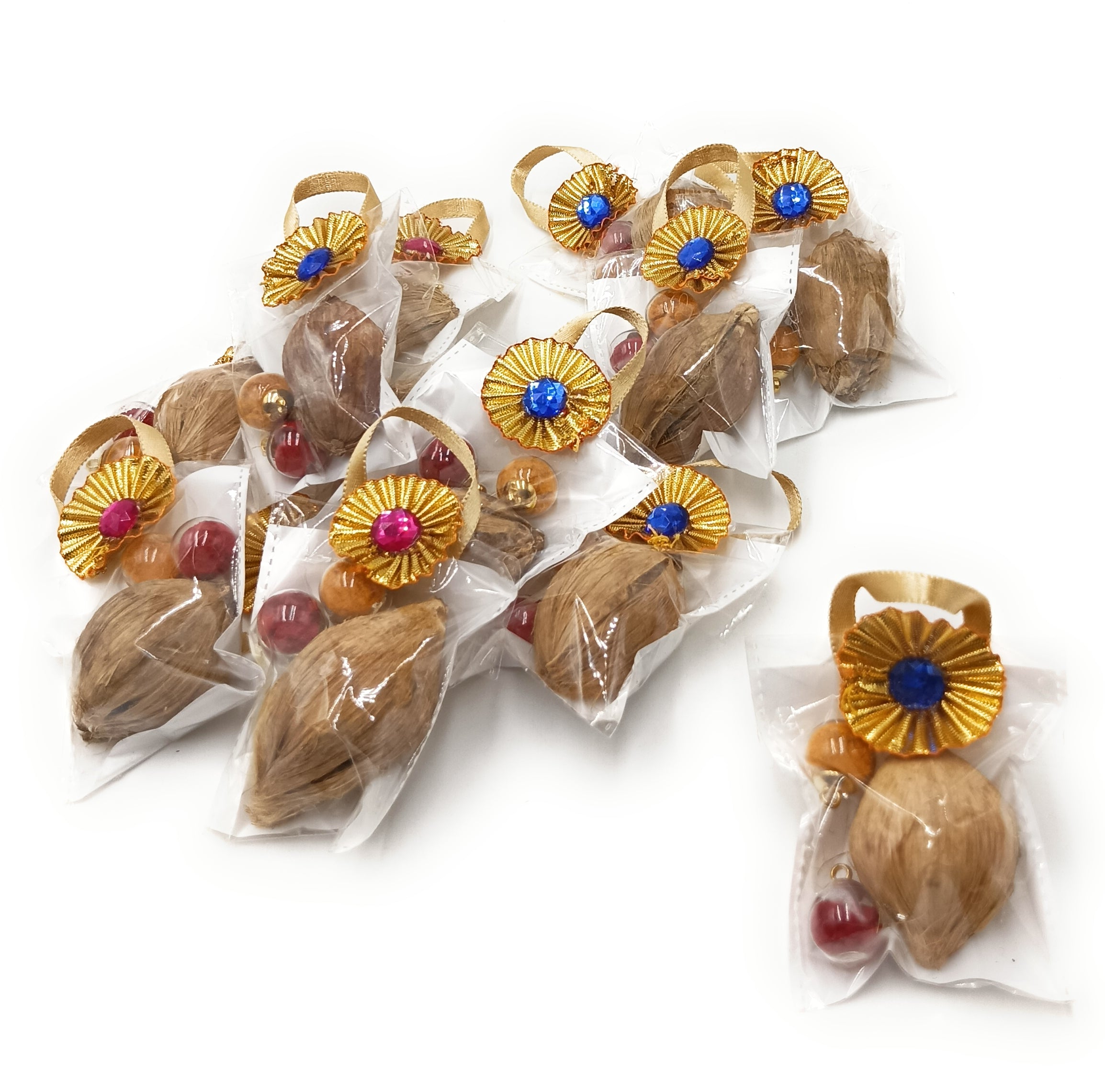 Roli Haldi Unopenable Dome Bottles with Artificial mini coconut