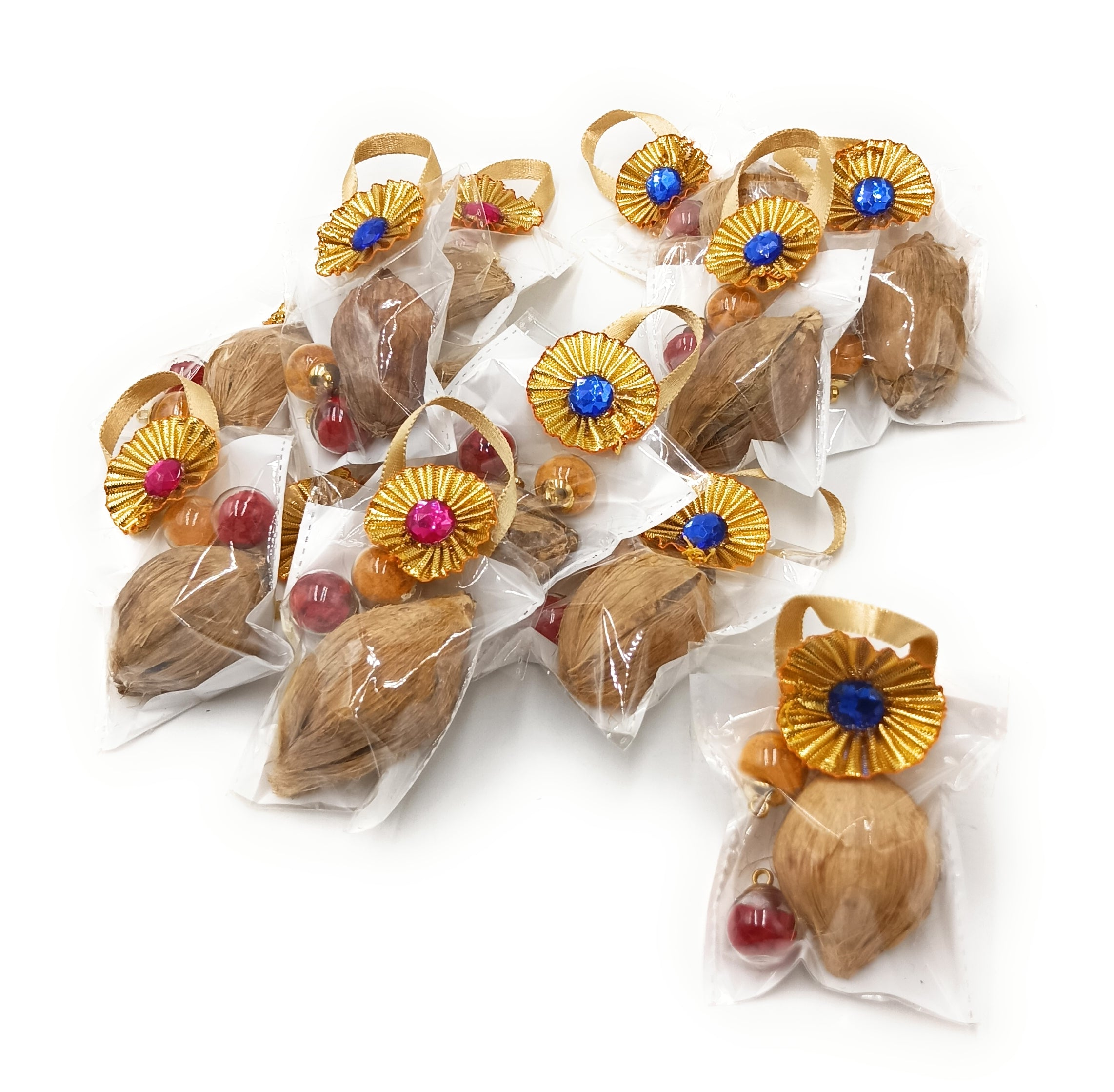 Roli Haldi Unopenable Dome Bottles with Artificial mini coconut