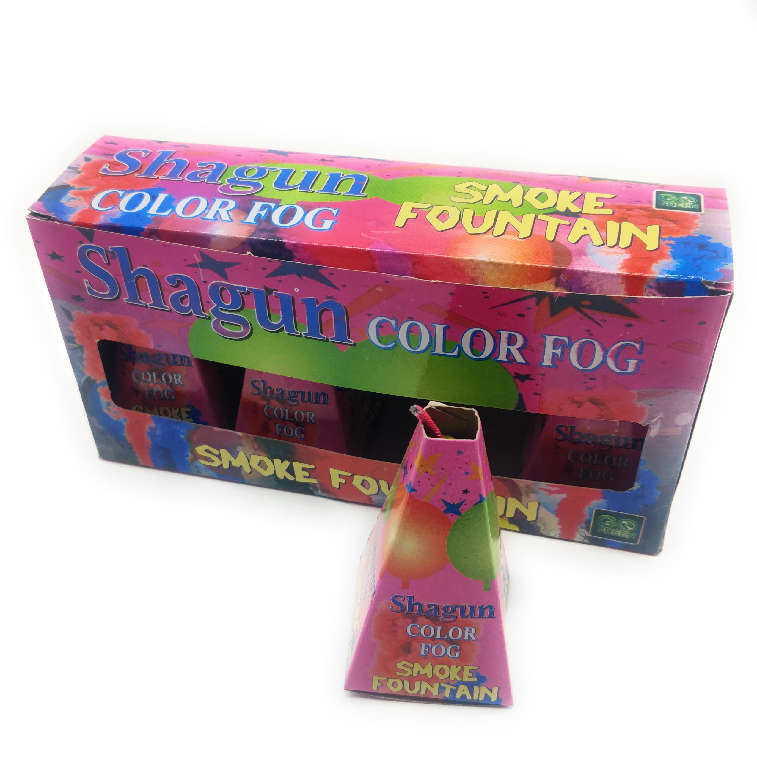 Fountain Colourful Fog (Pack of 4)