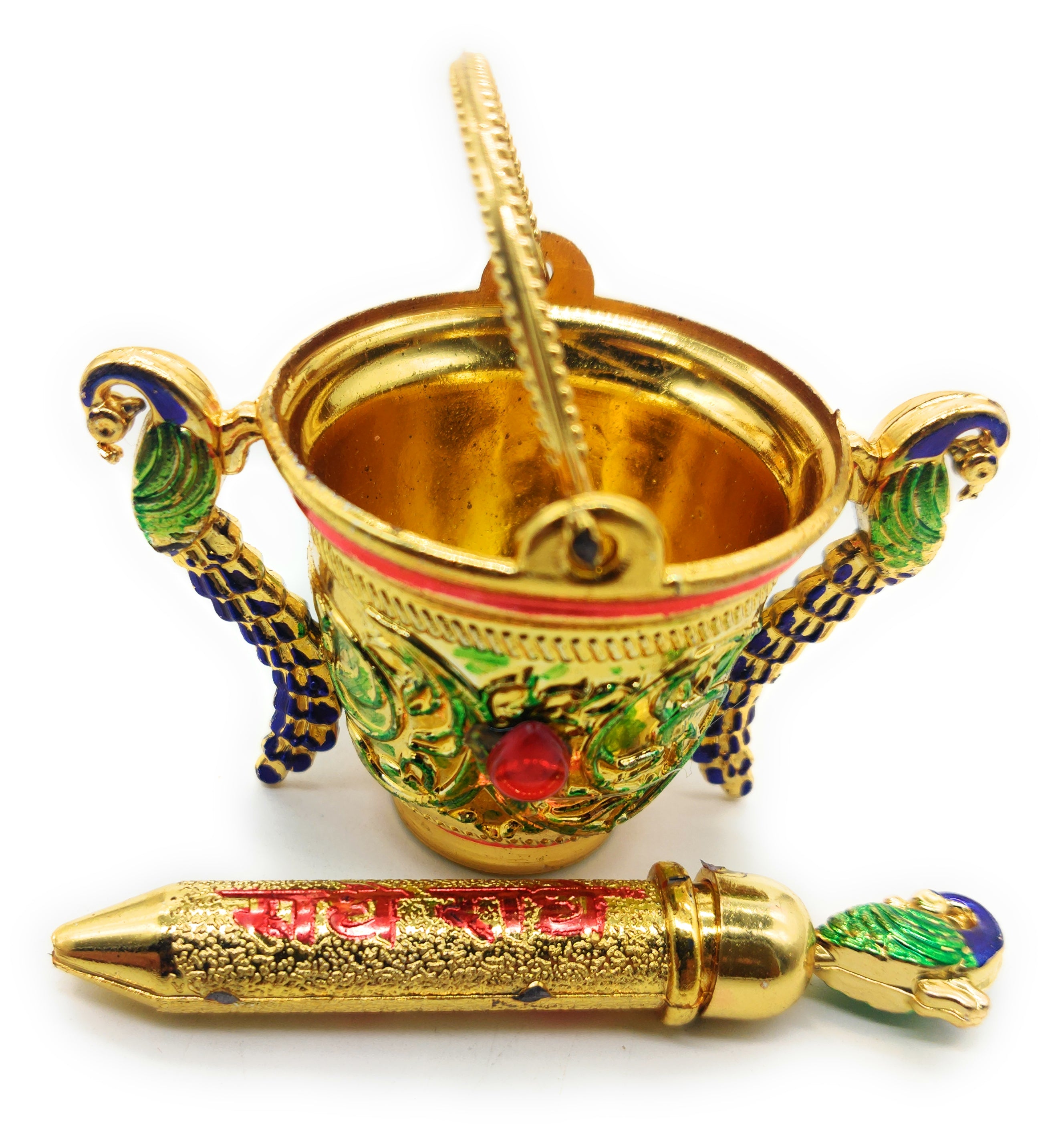 Plastic Meenakari Pichkari Balti HL07