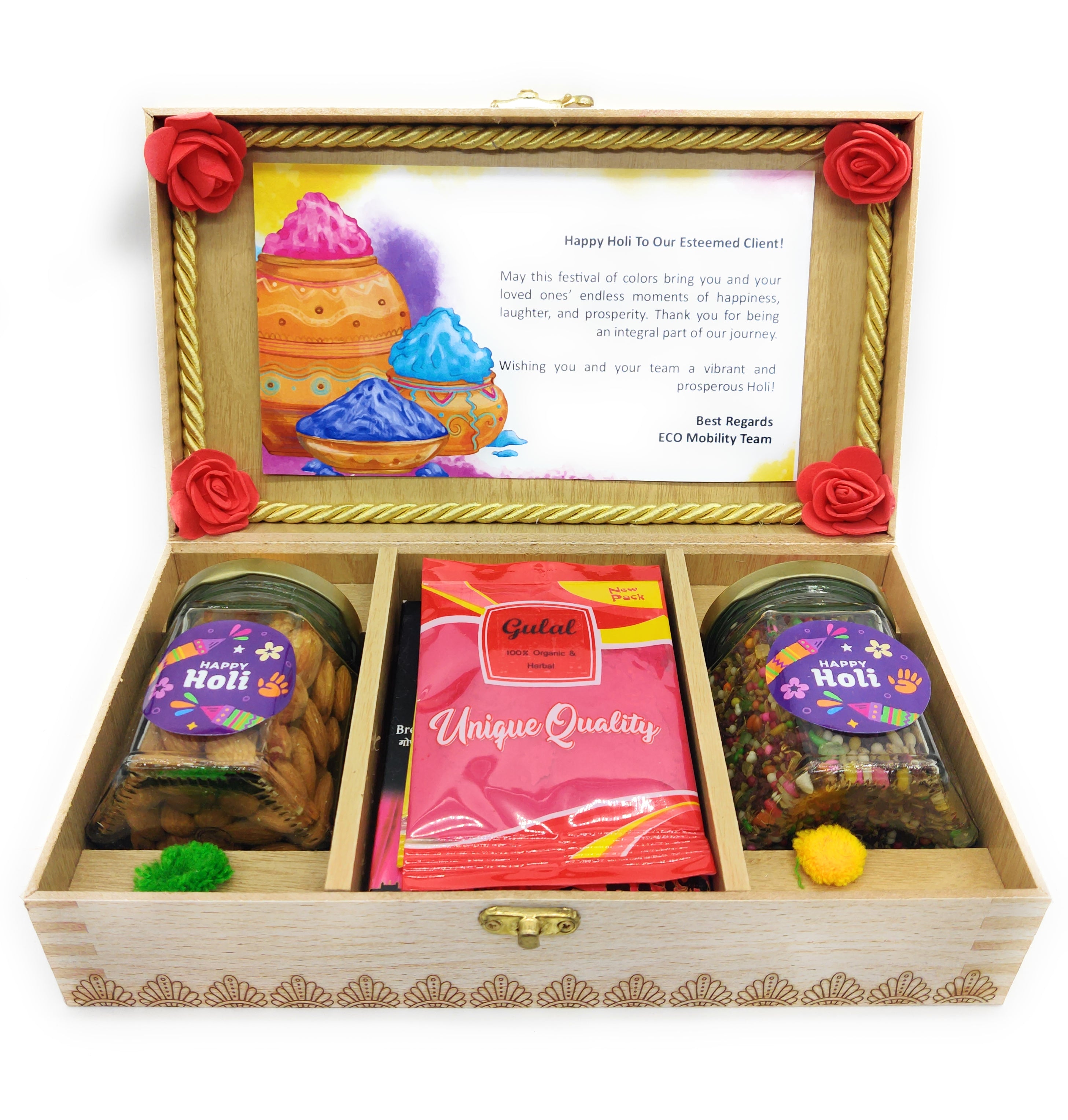 Holi Gift Box MDF HLC24