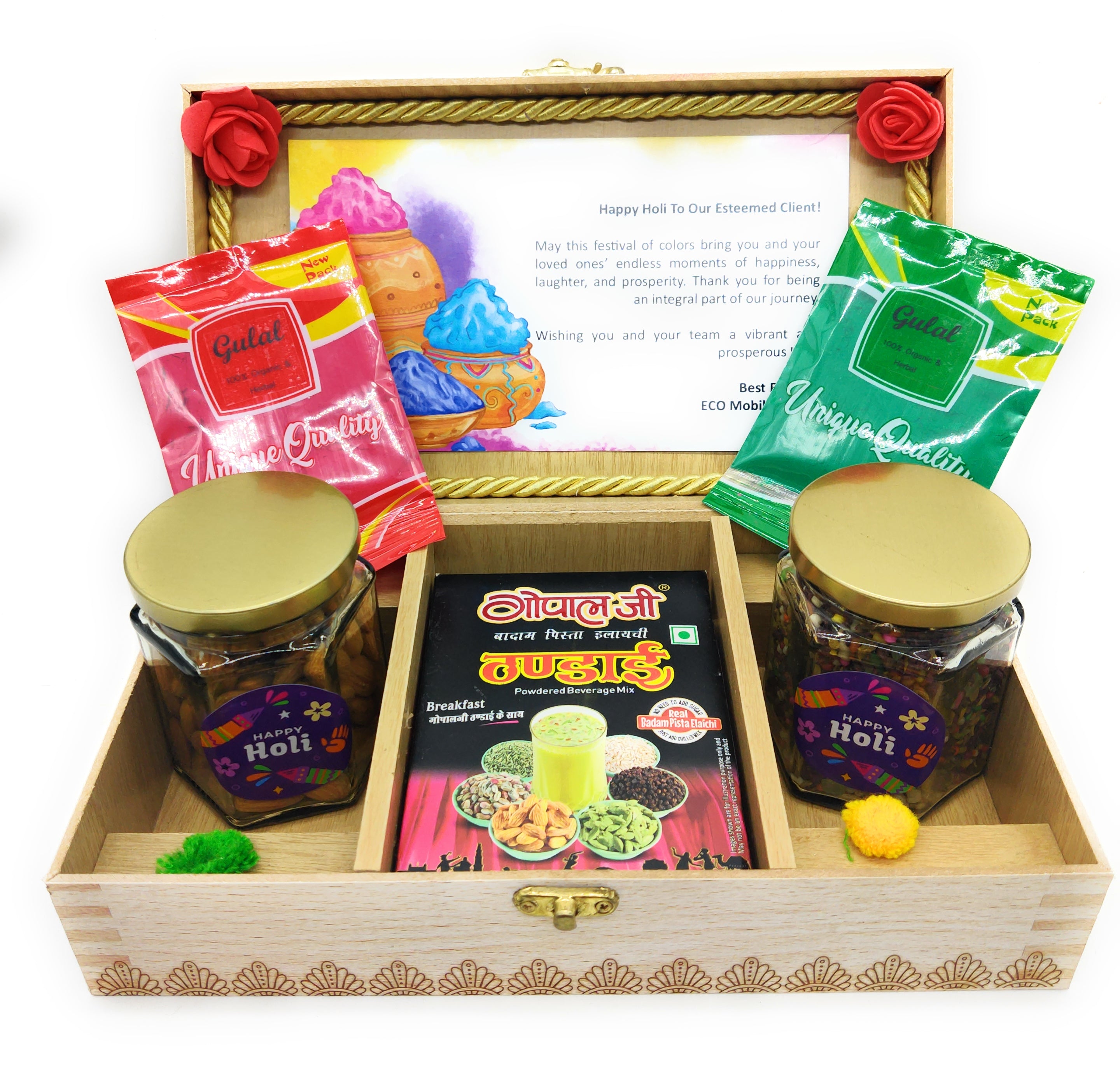 Holi Gift Box MDF HLC24