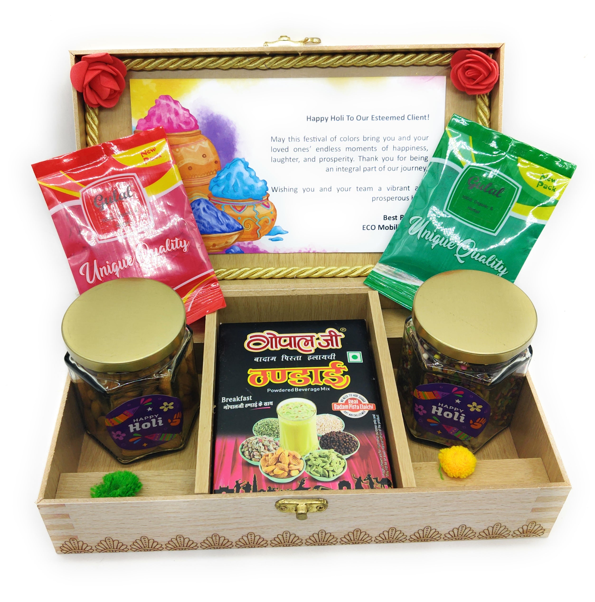 Holi Gift Box MDF HLC24