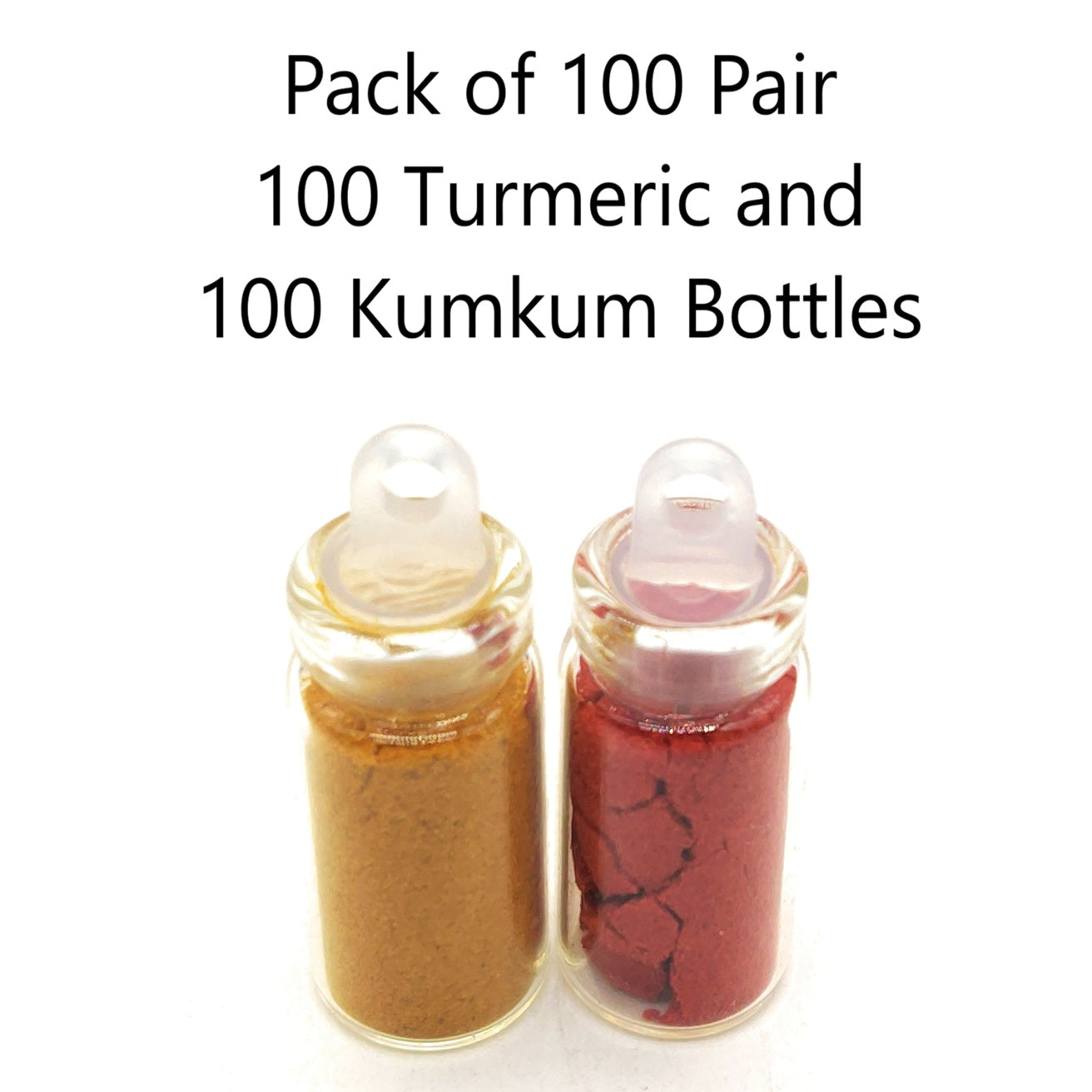 Haldi Roli Bottle Set (1ml imported) 3cm height P39