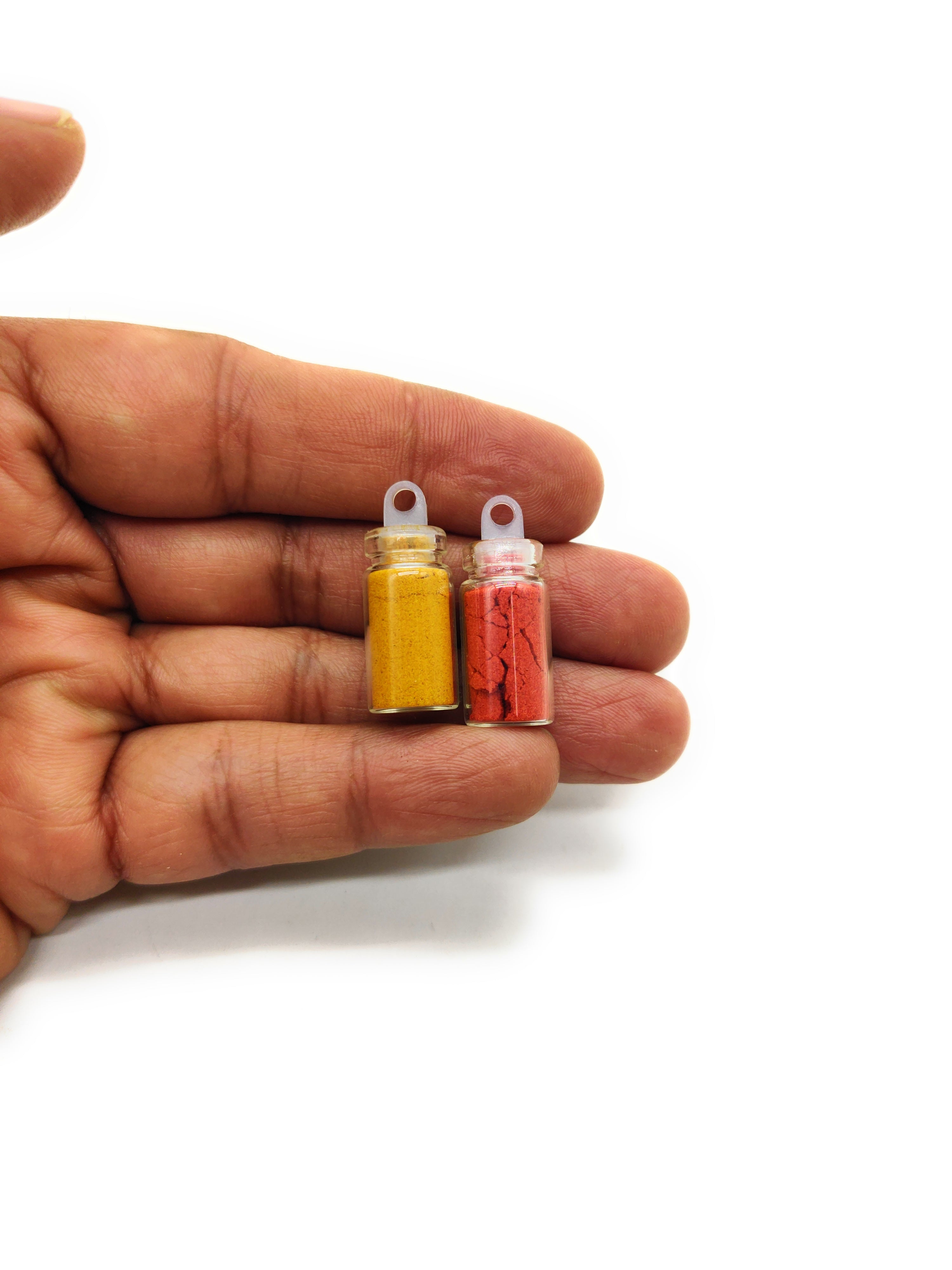 Haldi Roli Bottle Set (1ml imported) 3cm height P39