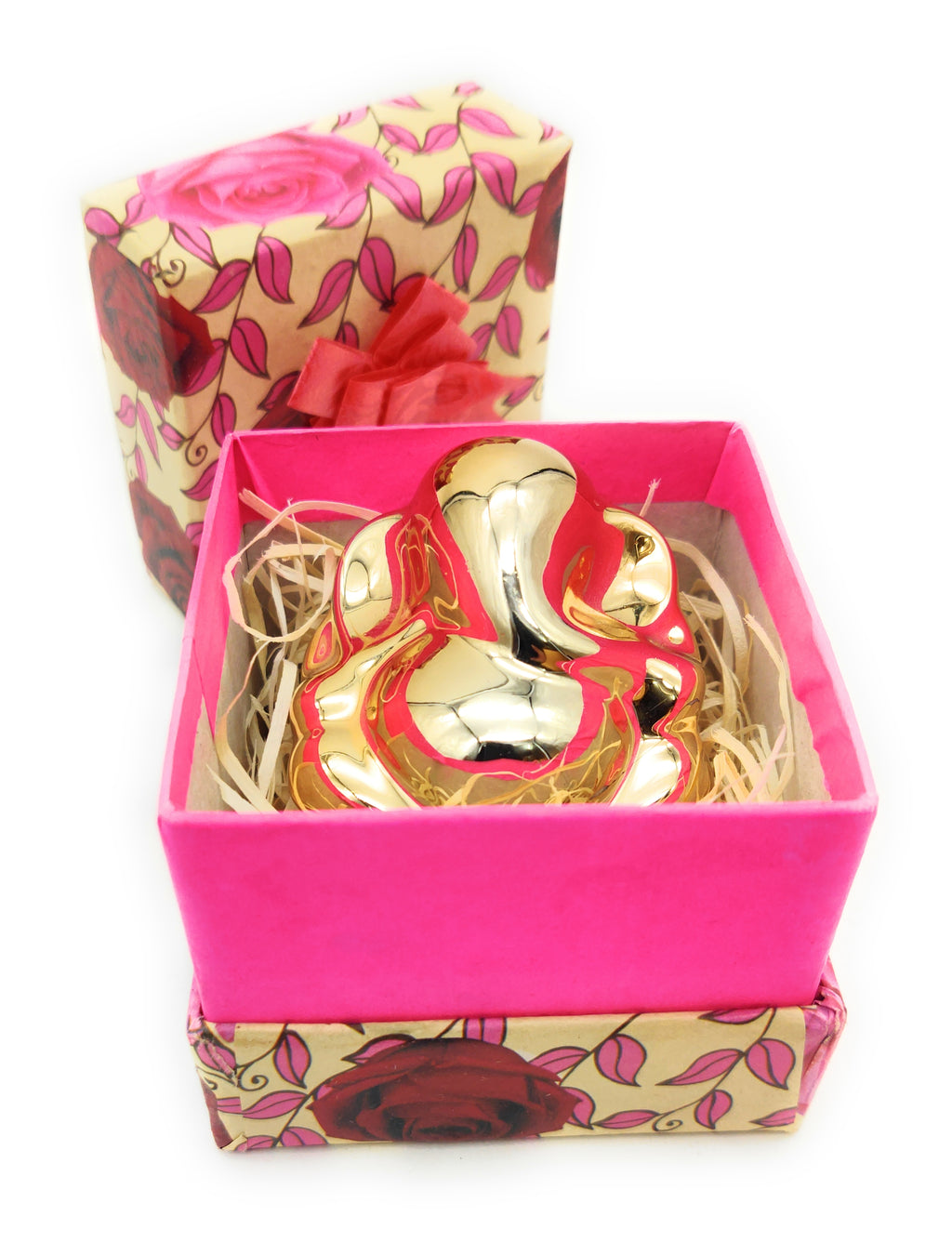 Golden Ganesh Ji in Gift Box ST10GB