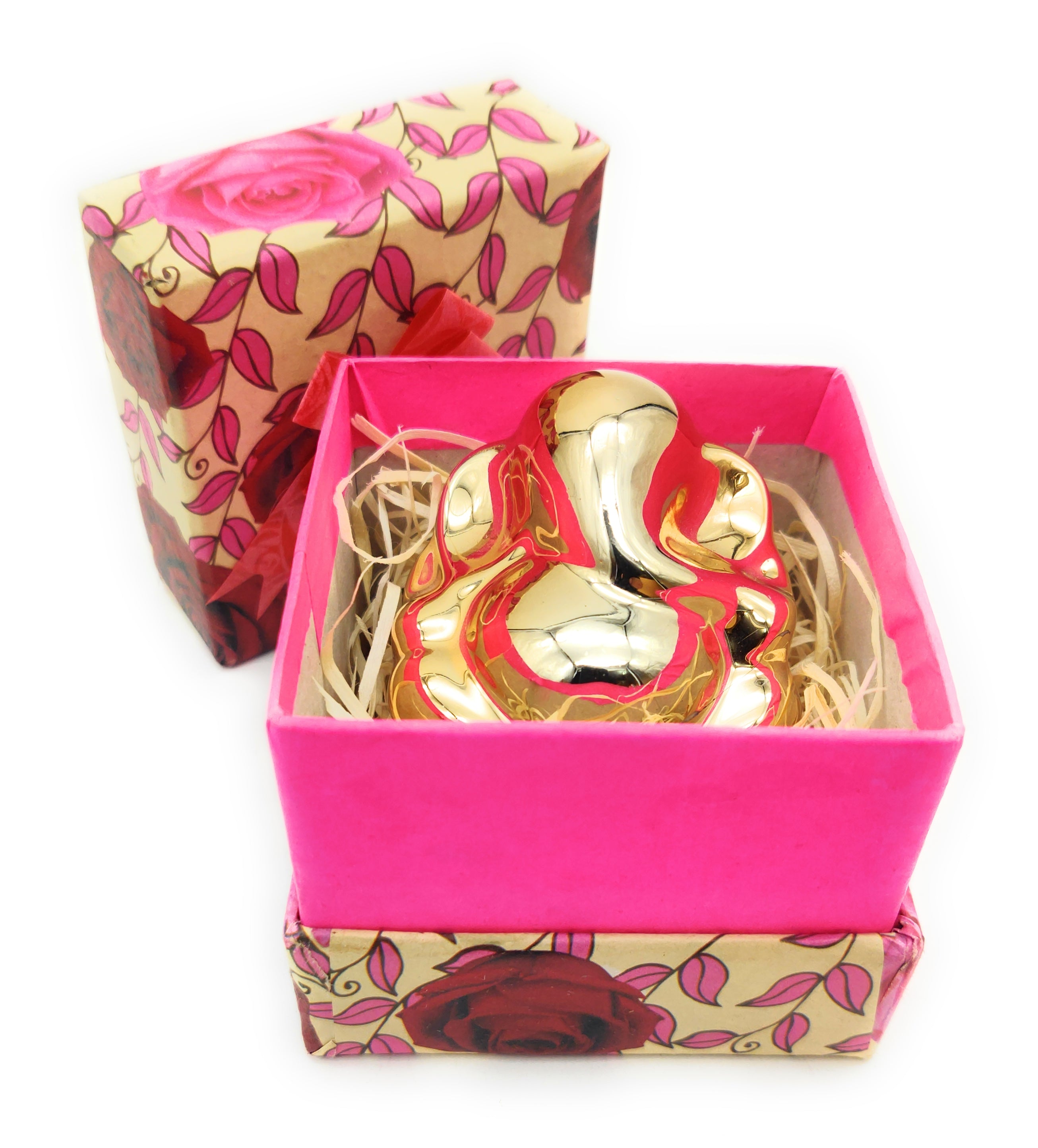 Golden Ganesh Ji in Gift Box ST10GB