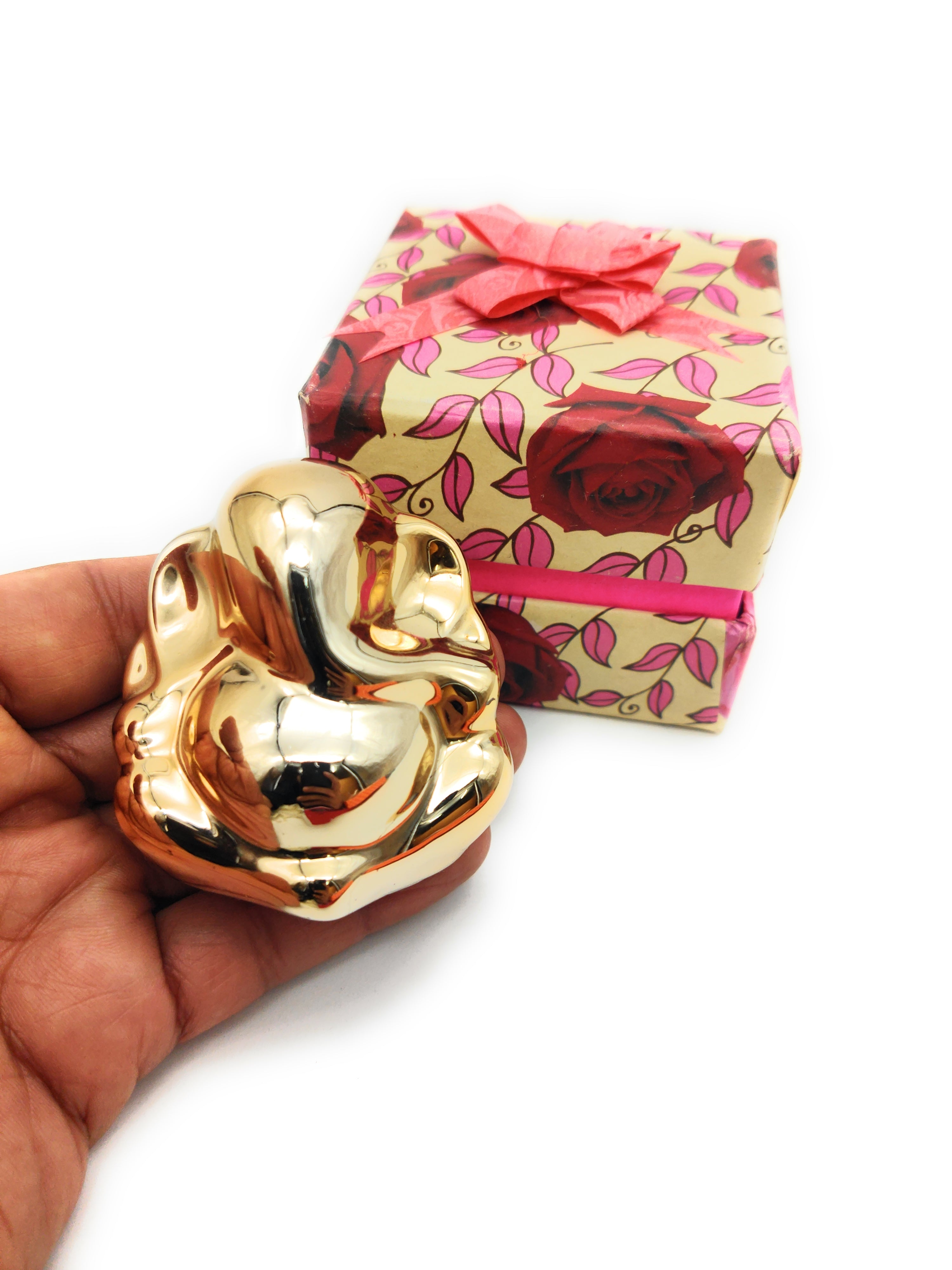 Golden Ganesh Ji in Gift Box ST10GB