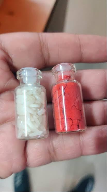 Roli Chawal Bottle Set