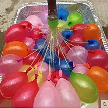 Self Sealing Water Balloons    (1 Bunch  of 37 pcs) Chinese