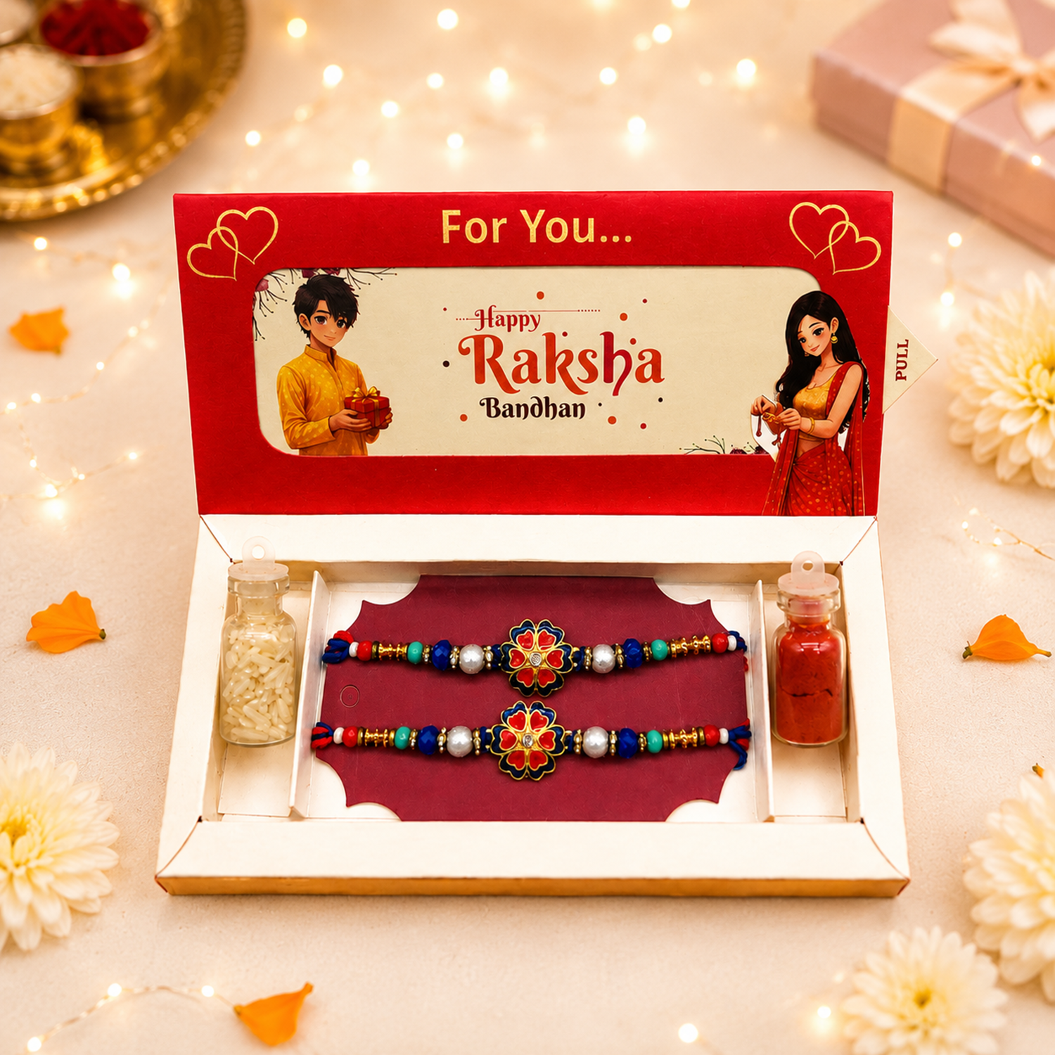 Hamper Rakhi B73-RAP009x2