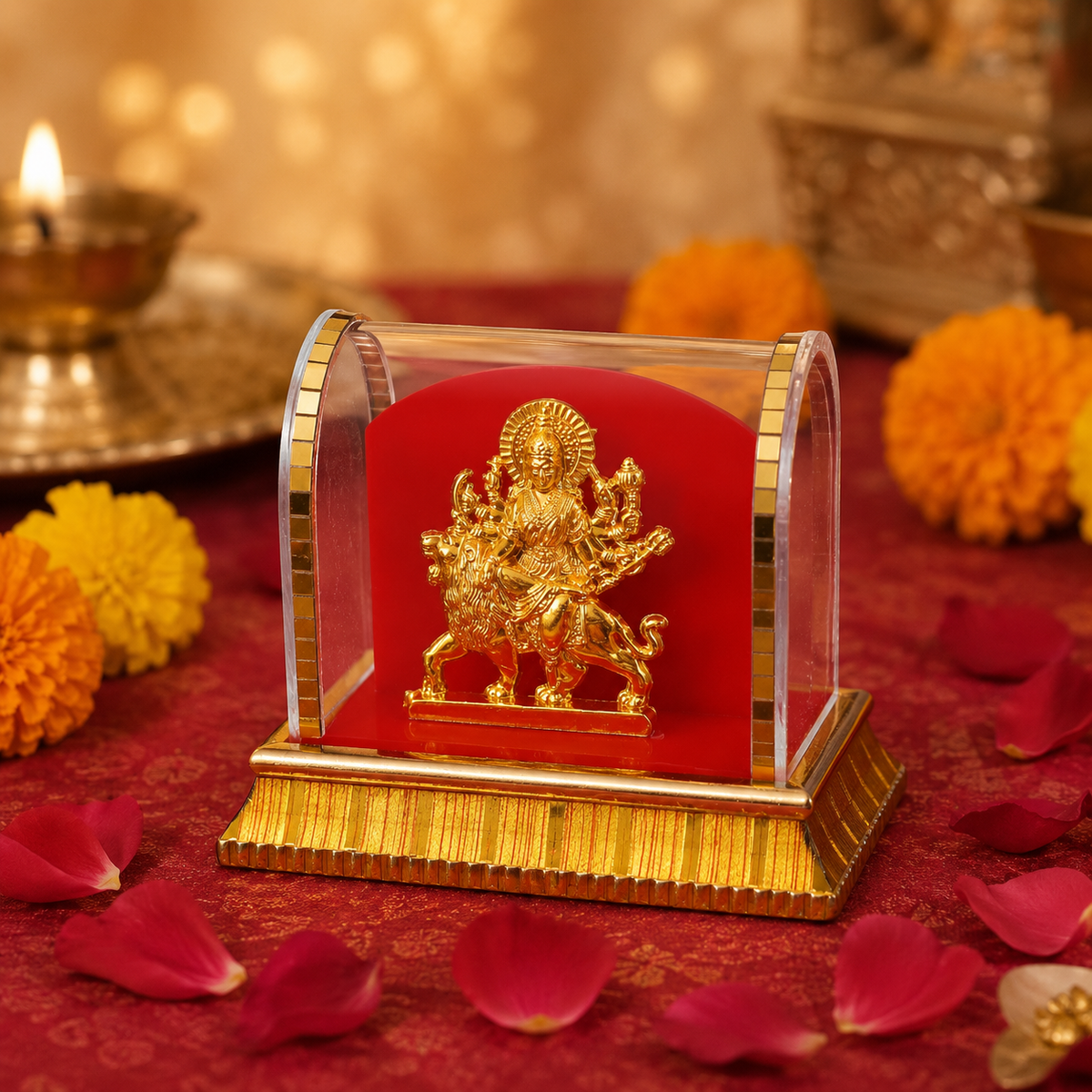 Table Statue Durga Ji 3.5(L) x 2.5(B) x 3(H) Inch ST20
