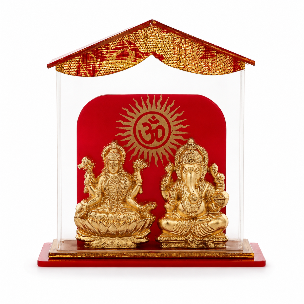 Table Statue Laxmi Ji Ganesh Ji 2.5(L) x 1.4(B) x 3(H) ST02