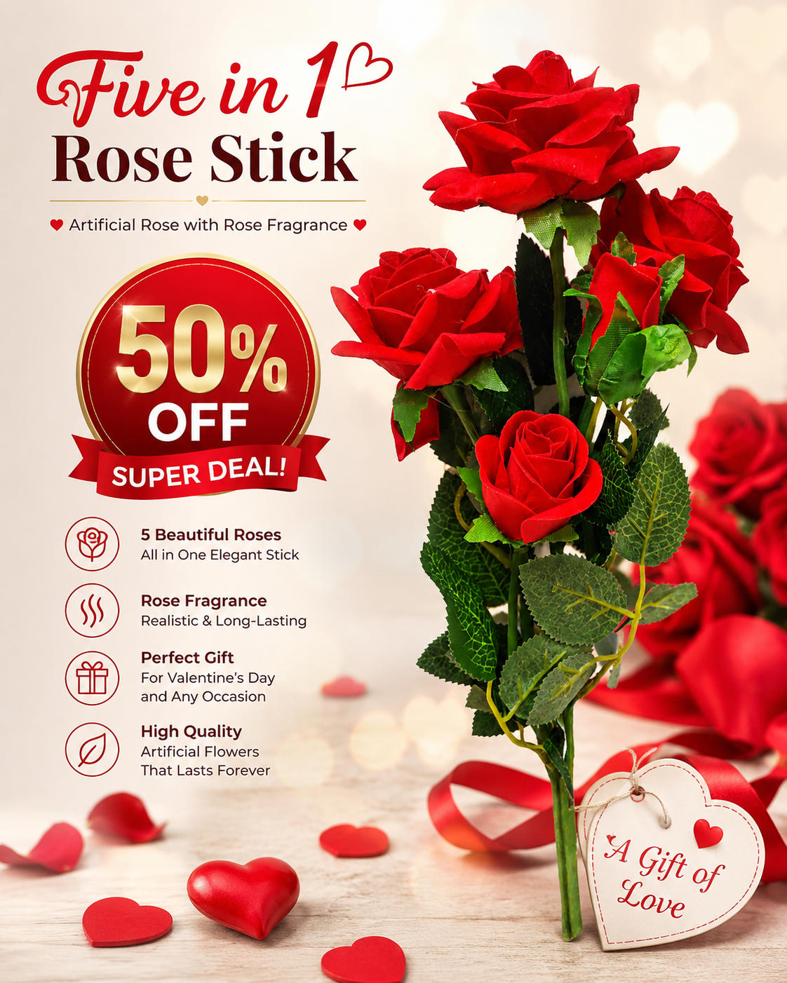 Rose Stick 5in1 BA03