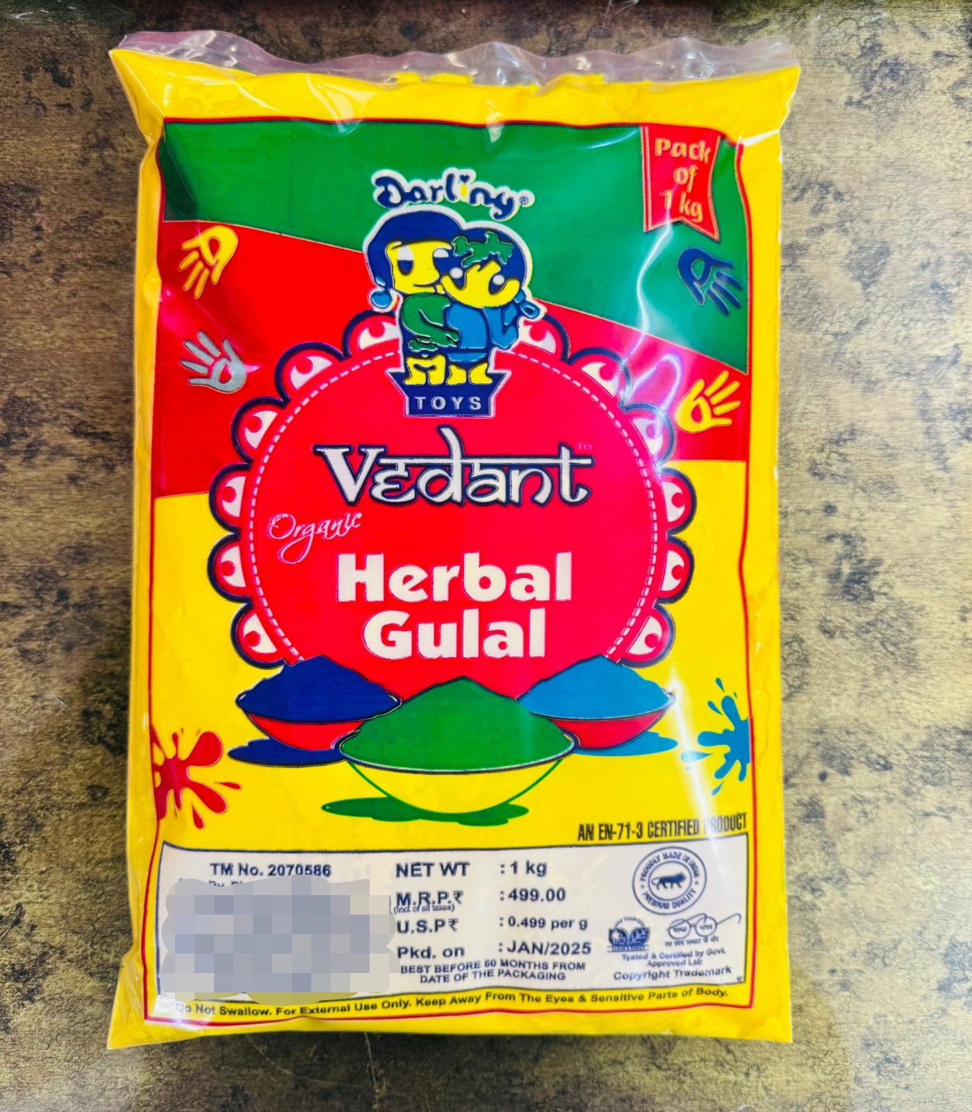Organic Herbal Gulal Bulk Pack