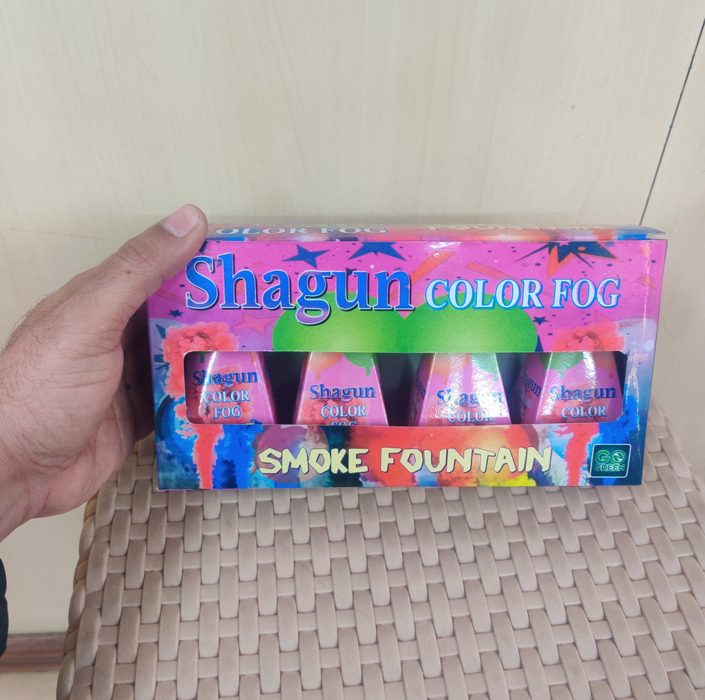 Fountain Colourful Fog (Pack of 4)
