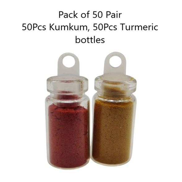 Haldi Roli Bottle Set (1ml imported) 3cm height P39