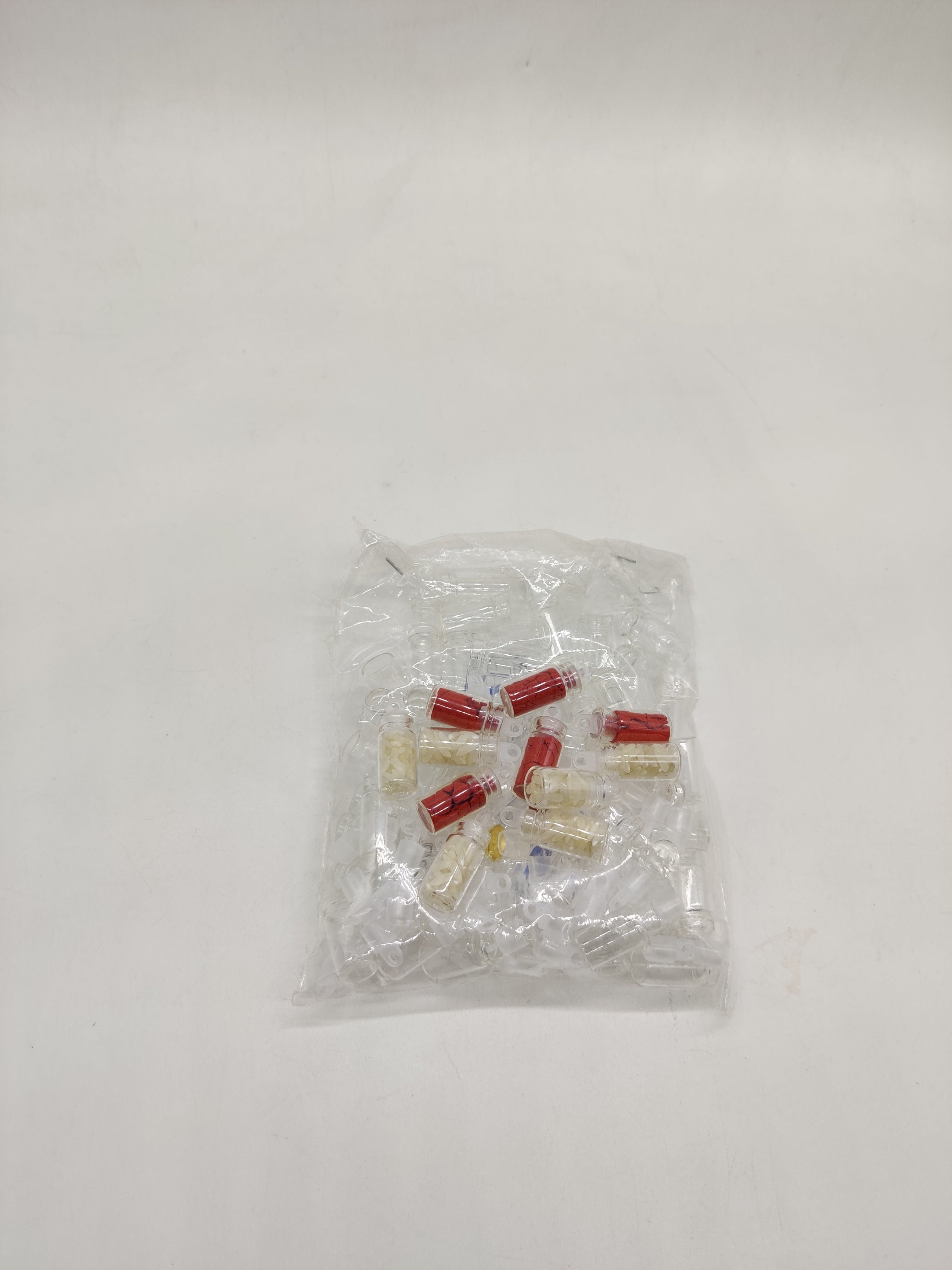 Roli Chawal Bottle Set (1ml imported) 3cm height P38