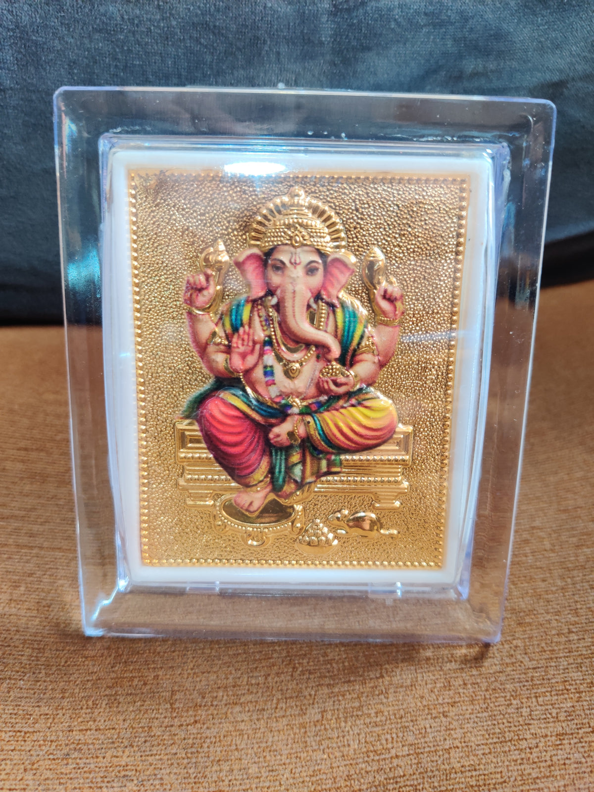 Table Statue Ganesh Ji 3.5 (B) Inch x 4.5 (H) Inch ST18