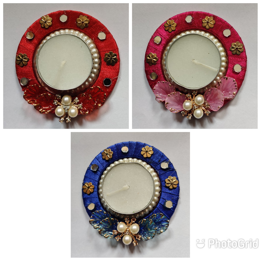 T Light Holder (Assorted Colours) TLT007