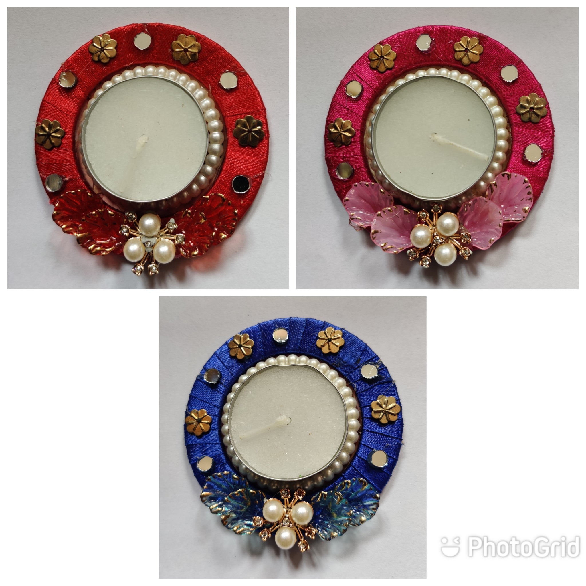 T Light Holder (Assorted Colours) TLT007