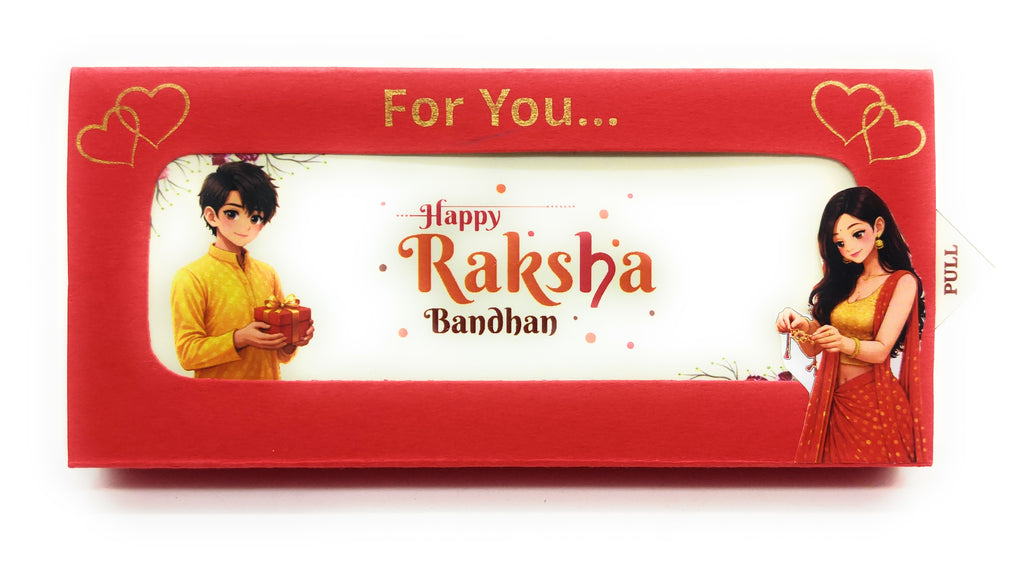 Rakhi Box - Roli Chawal mini bottle (NO RAKHI) B73