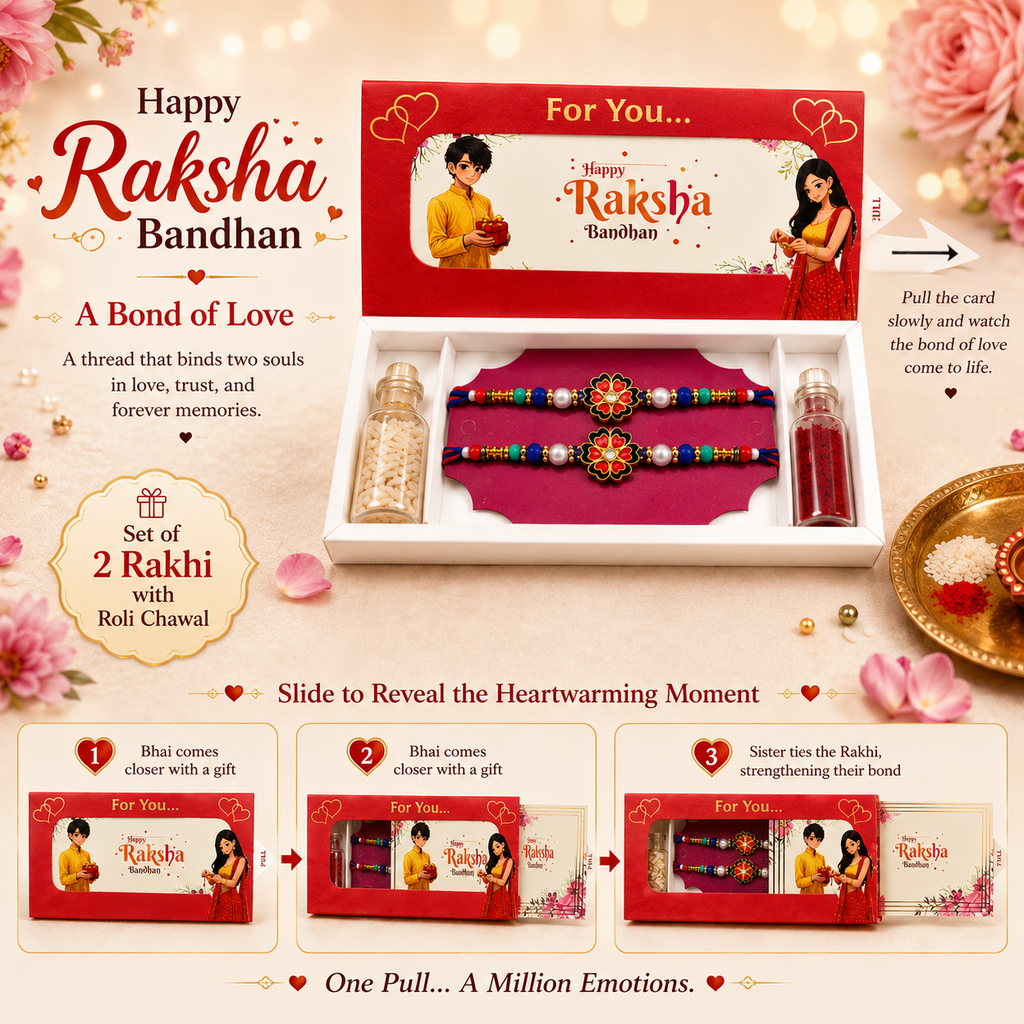 Hamper Rakhi B73-RAP009x2