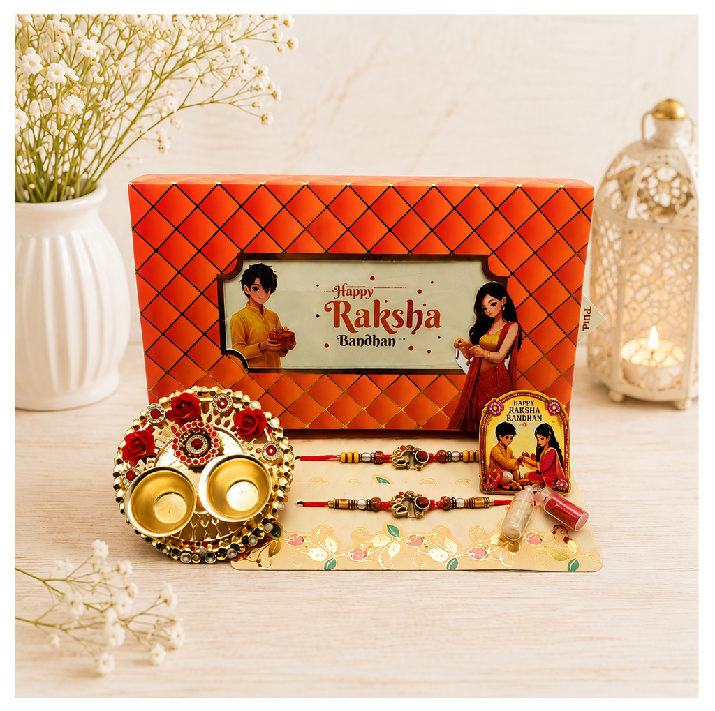 Hamper Rakhi B72-RAC002x2