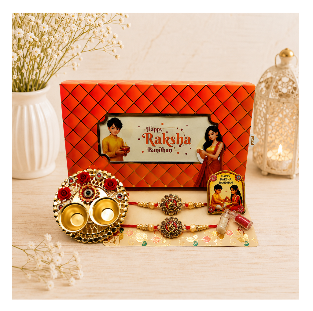 Hamper Rakhi B72-RAC008x2