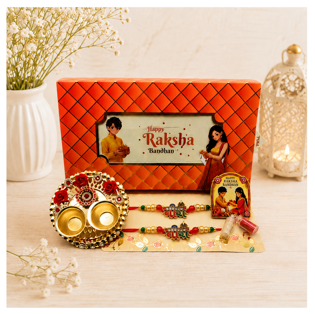 Hamper Rakhi B72-RAC010x2