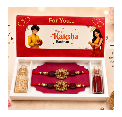 Hamper Rakhi B73-RAP012x2